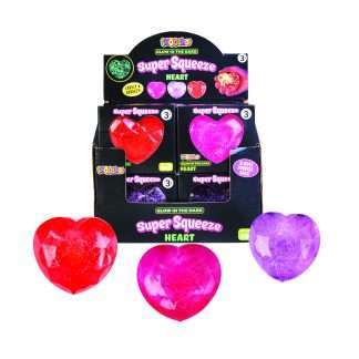 Smoosho's Super Squeeze Glow in the Dark Heart