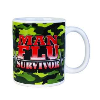 Man Flu Survivor Coffee Mug