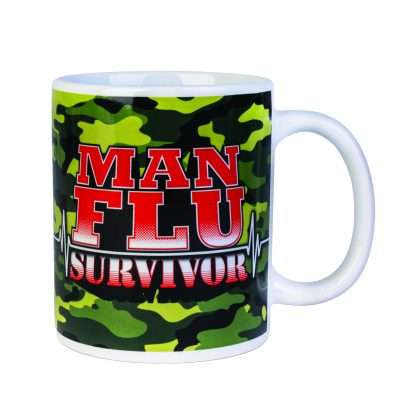 Man Flu Survivor Coffee Mug