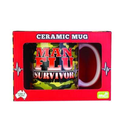 Man Flu Survivor Coffee Mug - Image 4