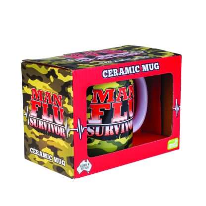 Man Flu Survivor Coffee Mug - Image 5