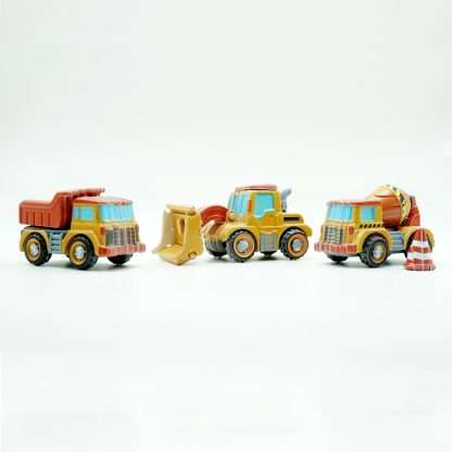 Construction Vehicles-3D Model PVC Stickers Puzzle - Image 4