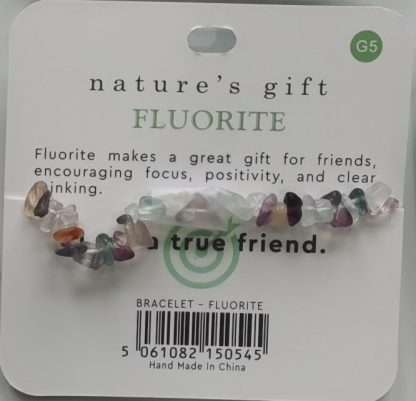 Natures Gift Jewelry Wishing Gem-Chip Bracelet Fluorite-For a Friend - Image 5