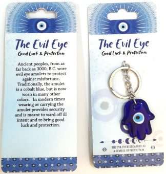 Evil Eye Keyring Hamsa Hand