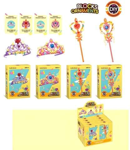 Crown & Magic Sceptre DIY Blocks