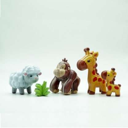 Wild Animals-3D Model PVC Stickers Puzzle - Image 4