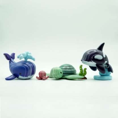Sea Creature-3D Model PVC Stickers Puzzle - Image 2