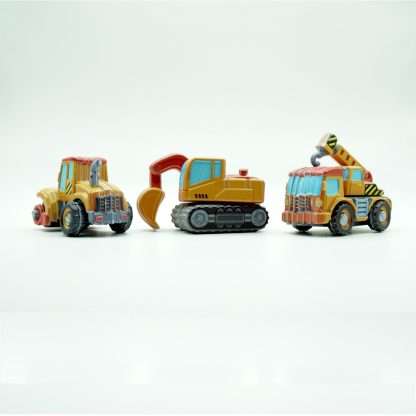 Construction Vehicles-3D Model PVC Stickers Puzzle - Image 3