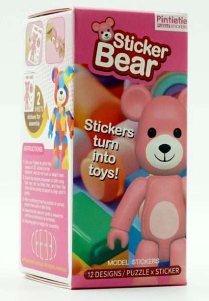 Mini Bear-3D Model PVC Stickers Puzzle - Image 2