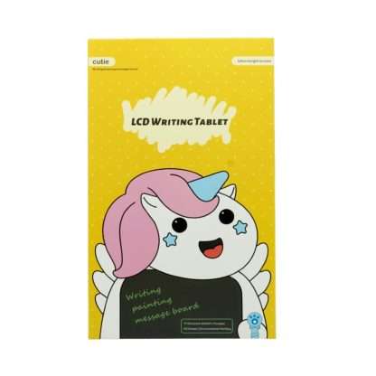 Super LCD Writing Board 8.5 Inch Unicorn Pink - Image 2
