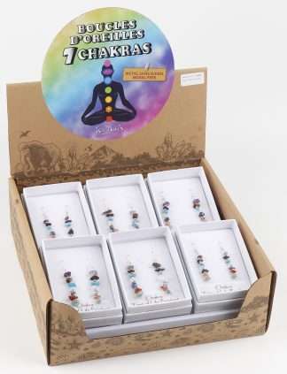 Chakra Gemchips Earrings