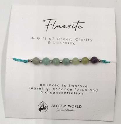 Gemstone Bead Bracelets Fluorite