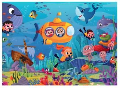 Sea Life Puzzle 2D - Image 2