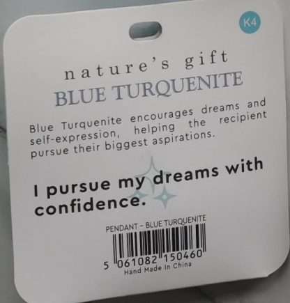 Natures Gift Jewelry Wishing Pendant Turquenite- Dream Big - Image 5