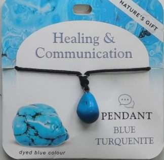 Natures Gift Jewelry Healing Pendant Turquenite- Healing & Communication