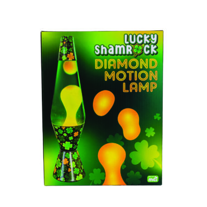 Lucky Shamrock Diamond Motion Lamp - Image 3