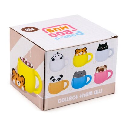 Adoramals Panda Peeping Lid Ceramic Lidded Animal Mug - Image 2