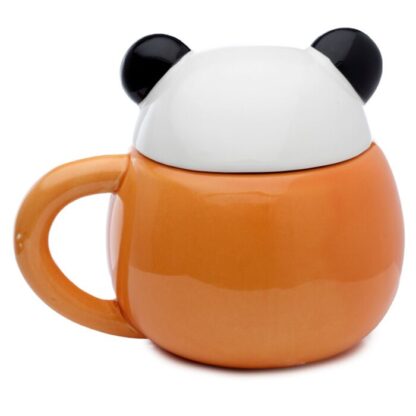 Adoramals Panda Peeping Lid Ceramic Lidded Animal Mug - Image 5
