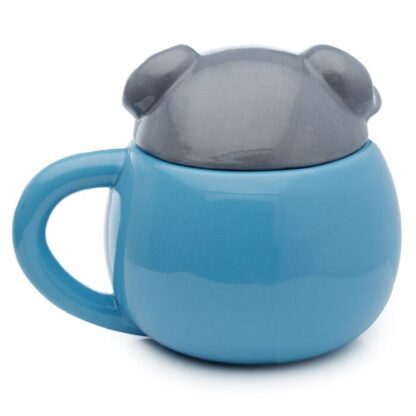Adoramals Elephant Peeping Lid Ceramic Lidded Animal Mug - Image 5