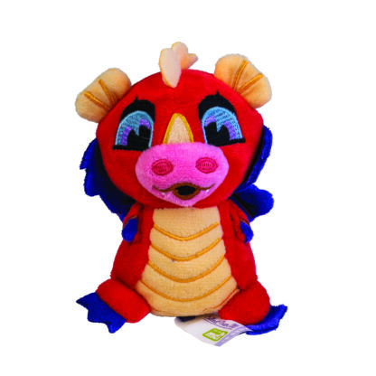 Red Dragon Shoulder Plush - Image 2