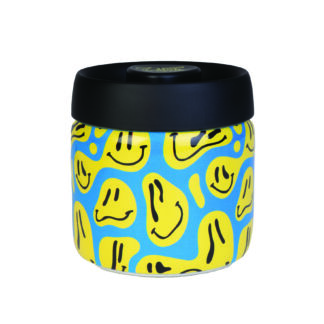 Smilies Vacuum Sealed Stash Jar