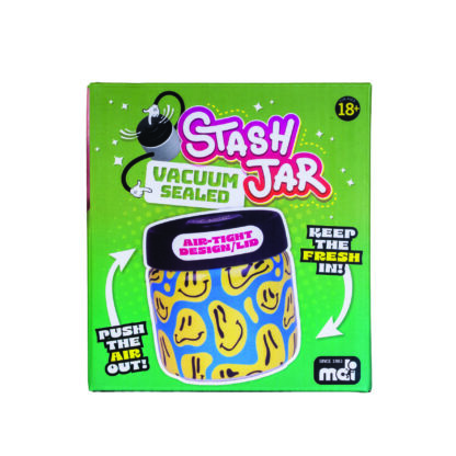 Smilies Vacuum Sealed Stash Jar - Image 3