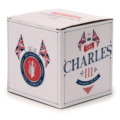 King Charles III Ceramic Head Shaped Mug - Image 9