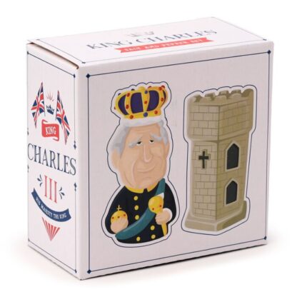 King Charles III Salt & Pepper Set - Image 2