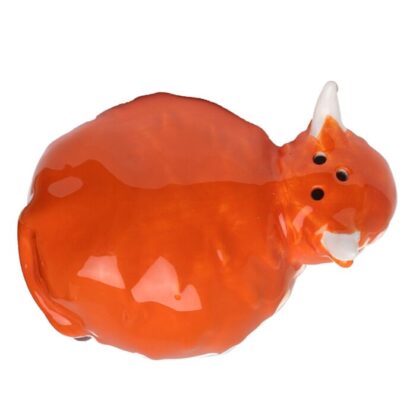 Highland Coo Cow Ceramic Salt & Pepper Set - Image 2
