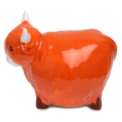 Highland Coo Cow Ceramic Salt & Pepper Set - Image 5