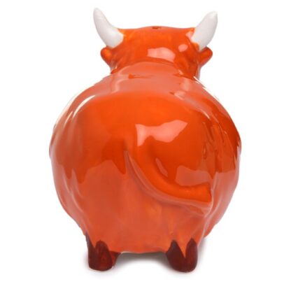 Highland Coo Cow Ceramic Salt & Pepper Set - Image 6