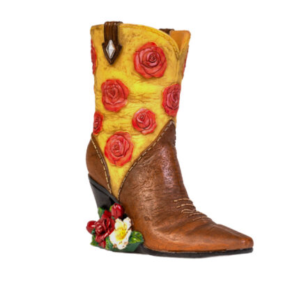 Rose Cowboy Boot Table Lamp - Image 3