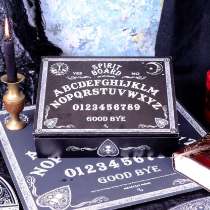 Nemesis Now Jewellery Box Black and White Spirit Board 25cm - Image 7