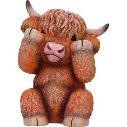 Nemesis Now Three Wise Highland Cows - Image 4