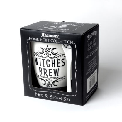 Alchemy Fine Bone China Mug and Spoon Set Witches Brew - Image 2