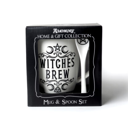 Alchemy Fine Bone China Mug and Spoon Set Witches Brew - Image 3