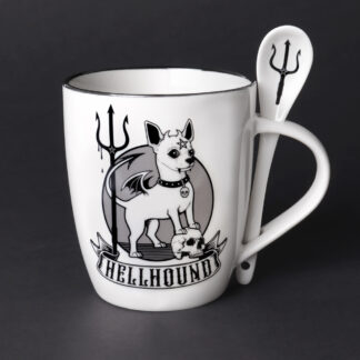 Alchemy Ceramic Mug & Spoon Set Hellhound