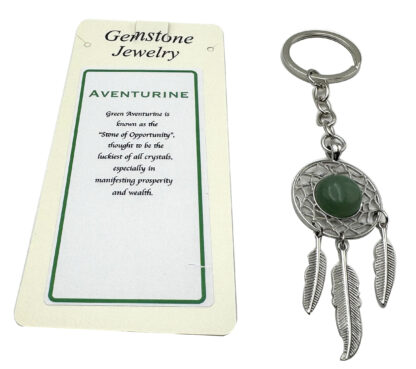 Keyring Dreamcatcher Aventurine