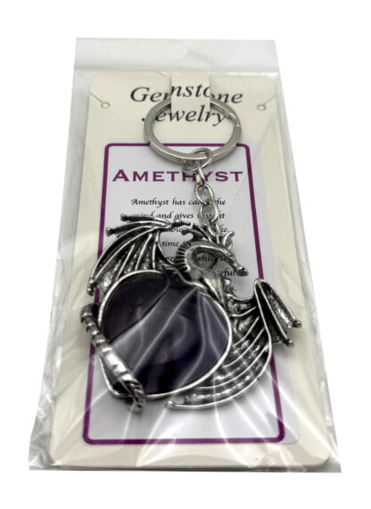 Keyring Flying Dragon Amethyst - Image 2