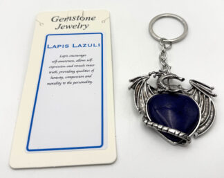 Keyring Flying Dragon Lapis