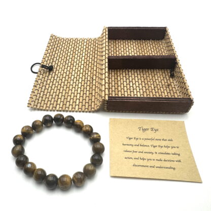 Tiger Eye Bracelet 10mm - Image 2