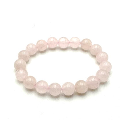 Rose Quartz Bracelet 10mm - Image 3
