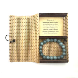 Aquamarine Bracelet 10mm