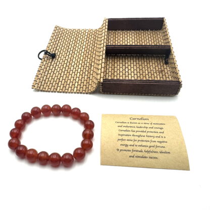 Carnelian Bracelet 10mm - Image 2