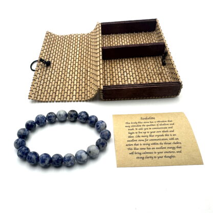 Sodalite Bracelet 10mm - Image 2