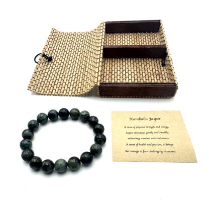 Kambaba Jasper Bracelet 10mm - Image 2