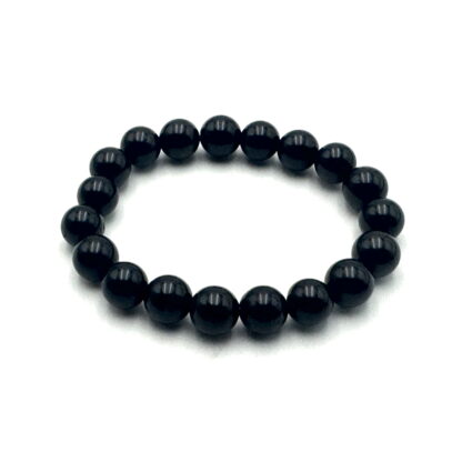 Black Obsidian Bracelet 10mm - Image 3