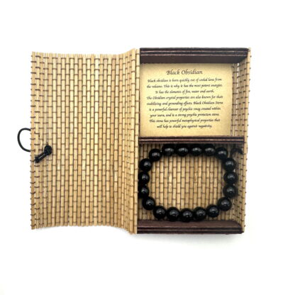 Black Obsidian Bracelet 10mm