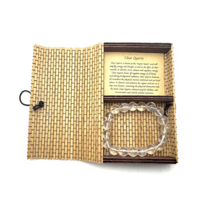 Clear Quartz Bracelet 10mm