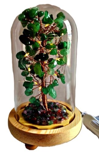 Gemstone Tree with USB LED Light Aventurine
